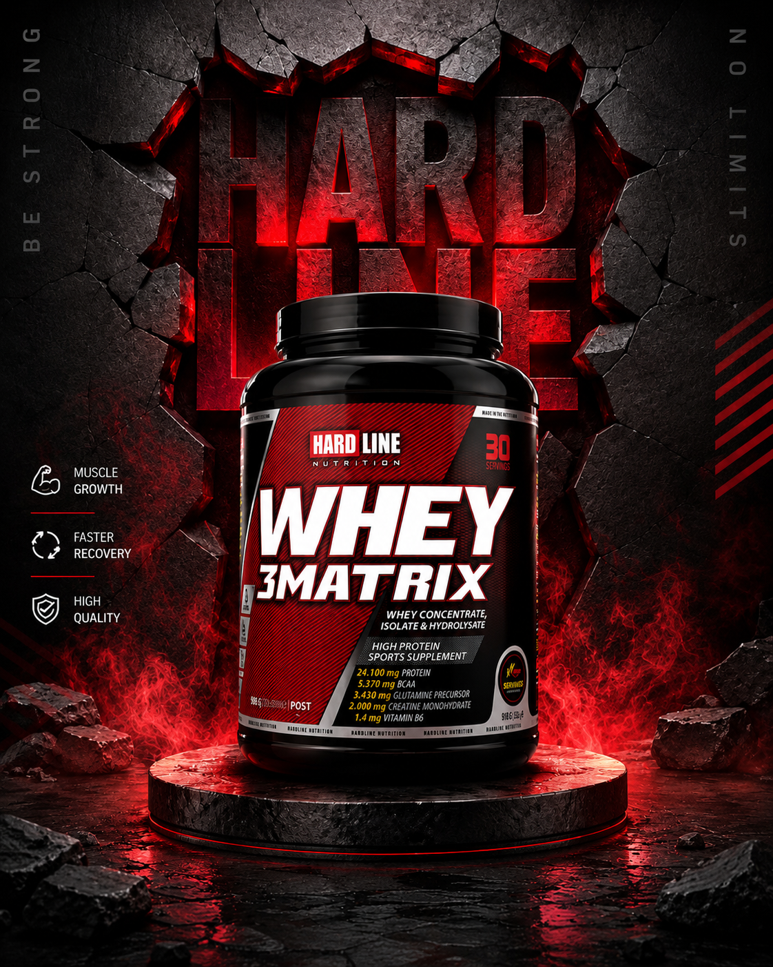HARD LINE 3MATRIX WHEY PROTEIN