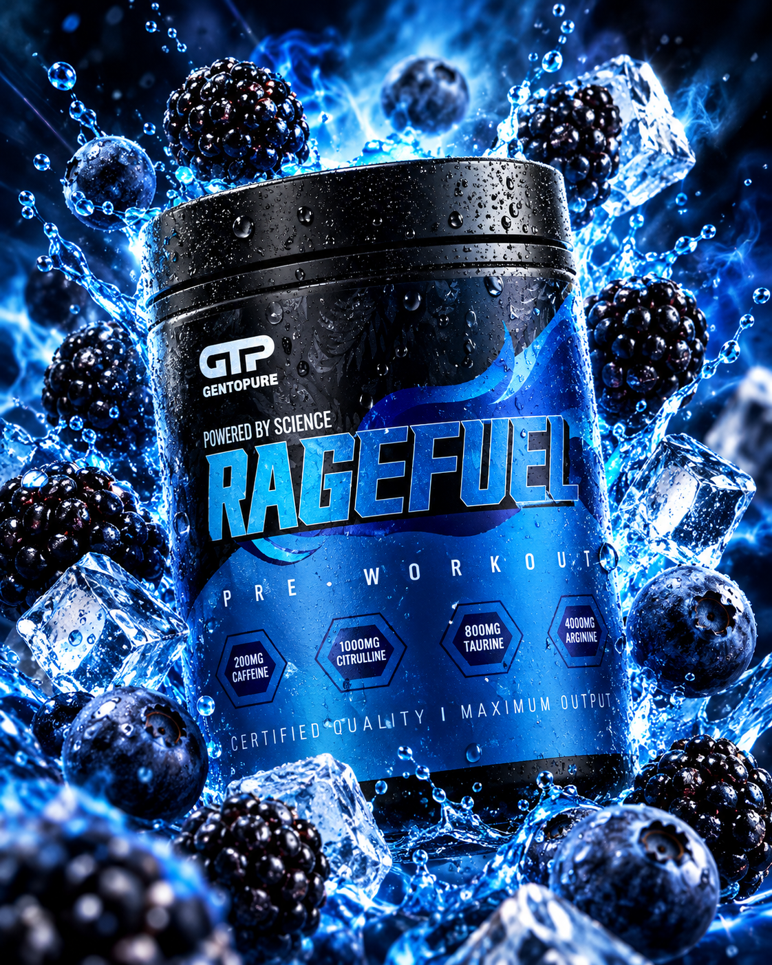 RAGEFUEL PREWORKOUT Professional Series