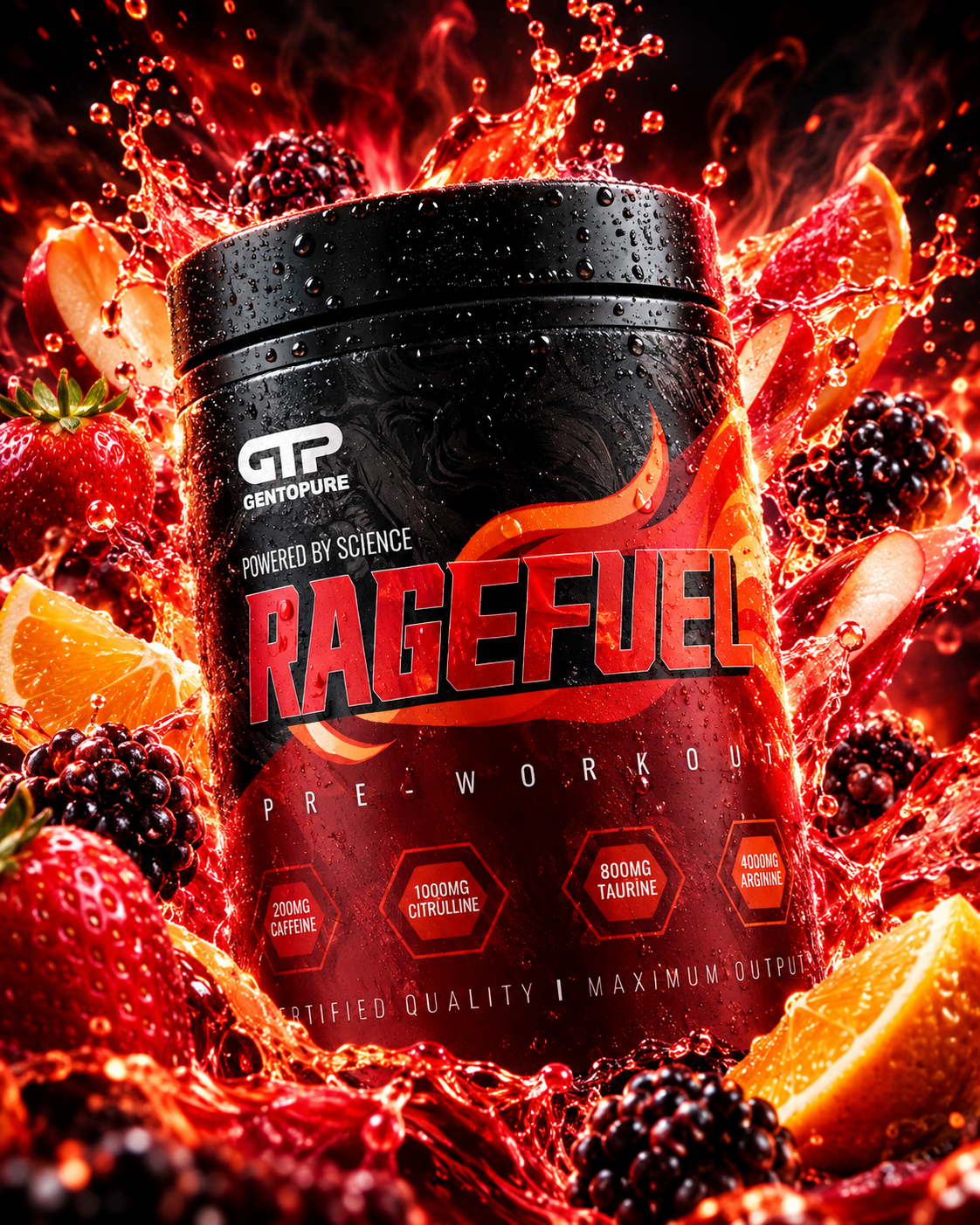 RAGEFUEL PREWORKOUT Professional Series